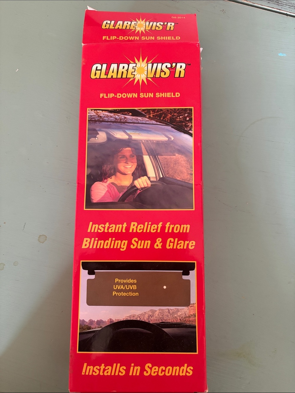 Flip-Down Sun Shield - Glare Reduction for Driving